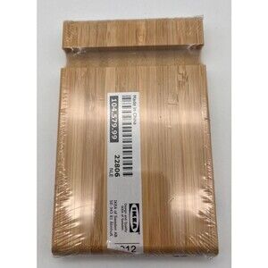 Ikea Bergenes Wood Cell Phone Tablet Stand Wood 104.579.99 22806 NEW